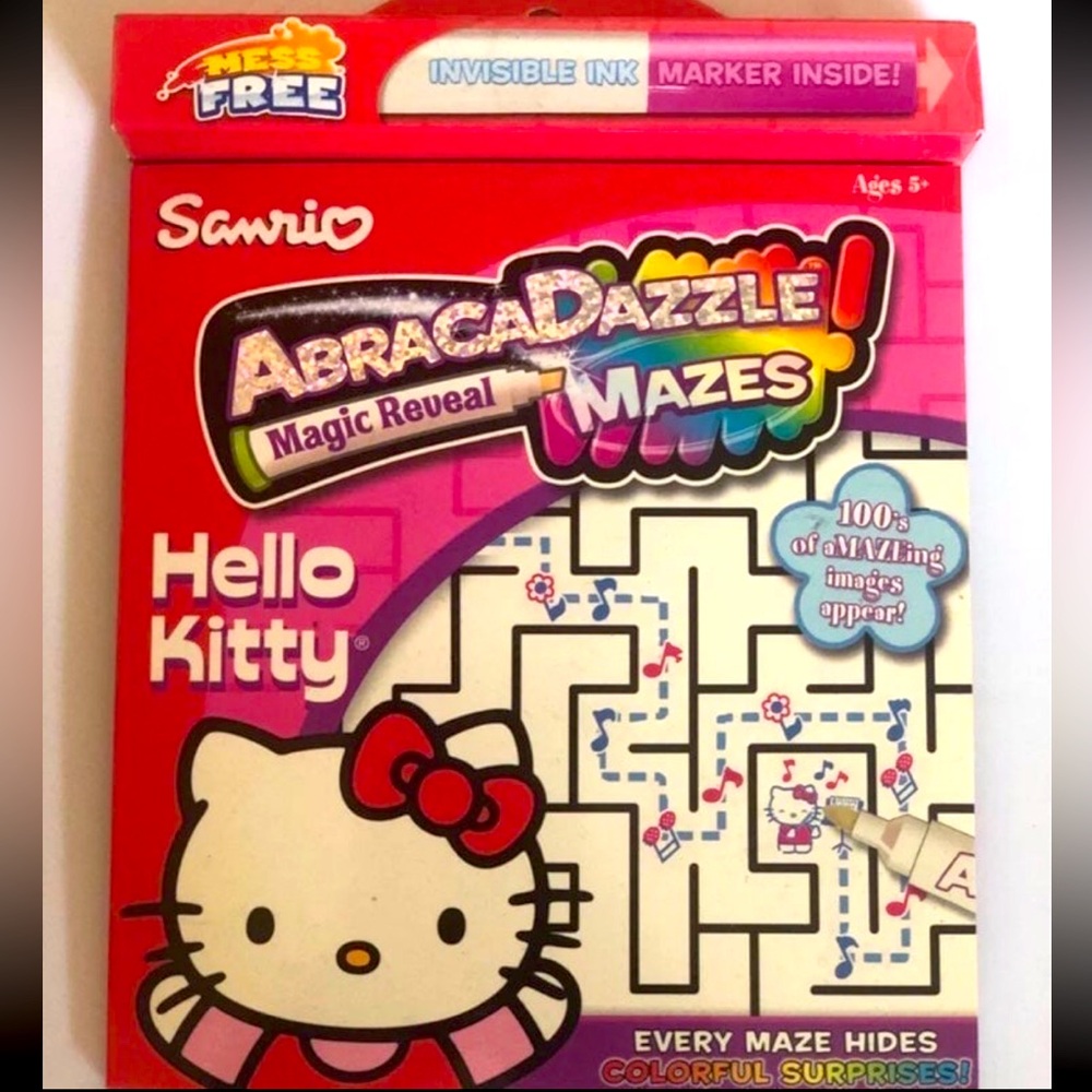 Sanrio Hello Kitty AbracaDazzle Mazes Toy - Red and White